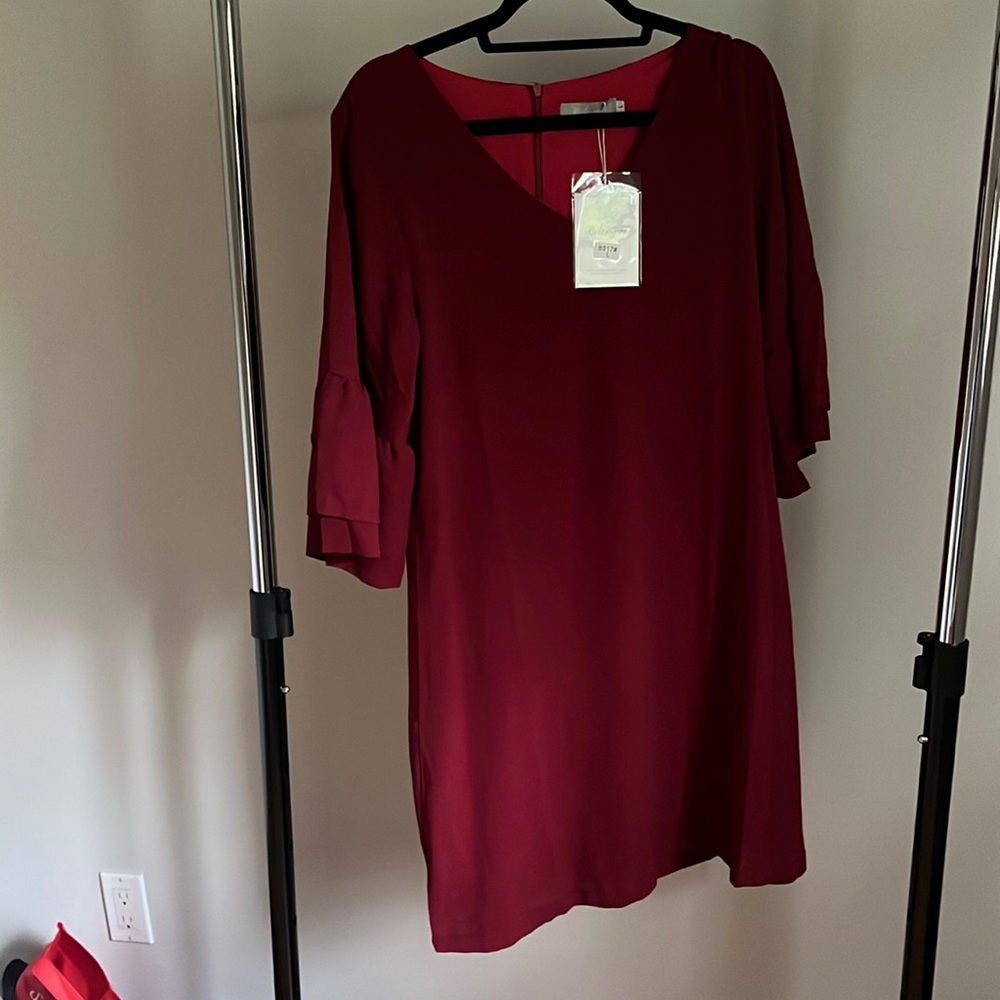 Maroon dress never worn